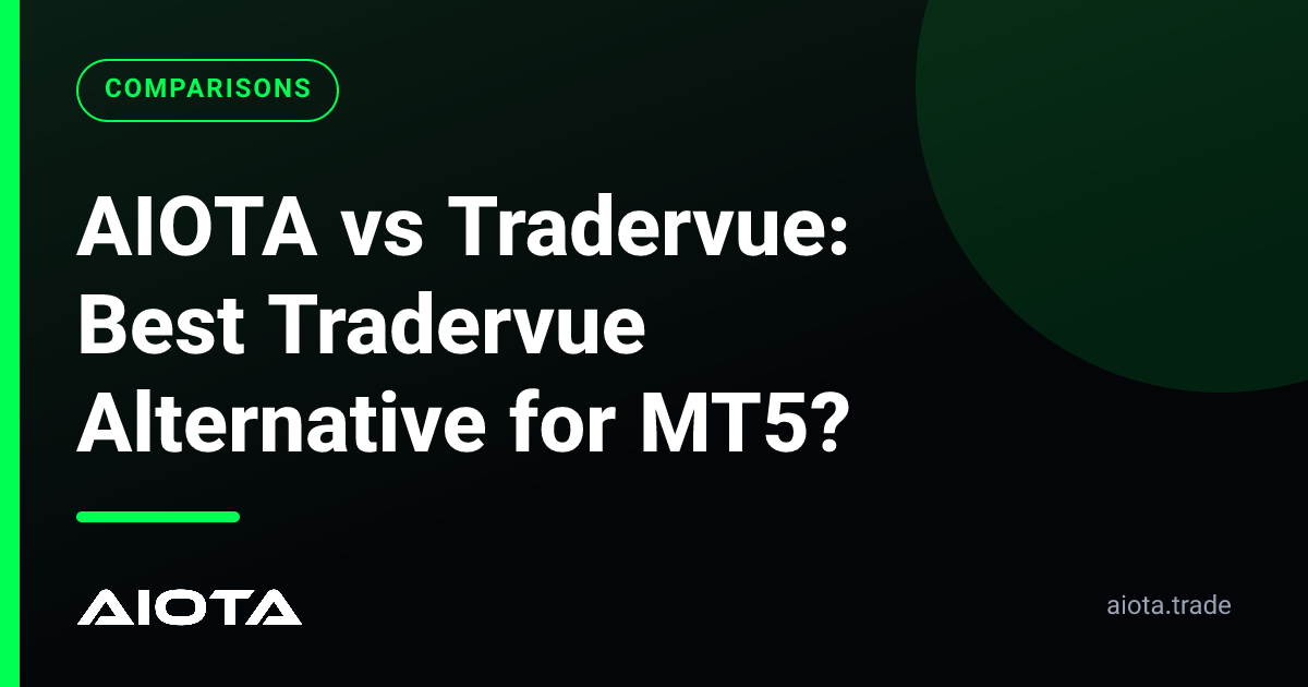AIOTA vs Tradervue: Best Tradervue Alternative for MT5?