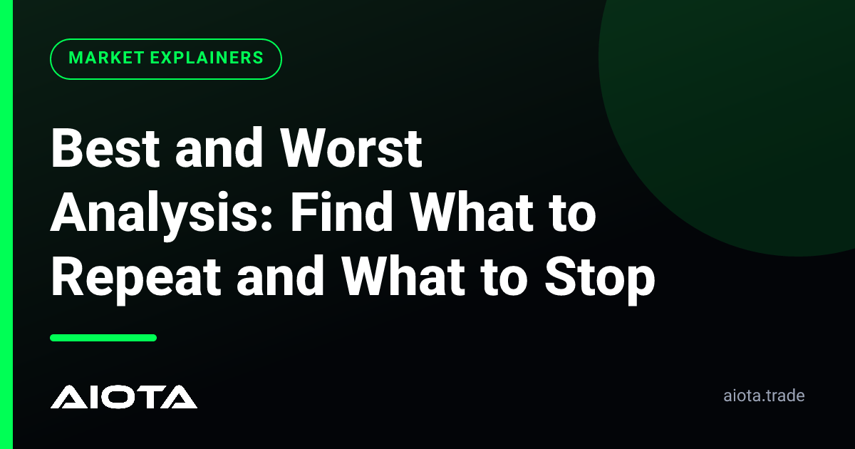 Best and Worst Analysis: Find What to Repeat and What to Stop