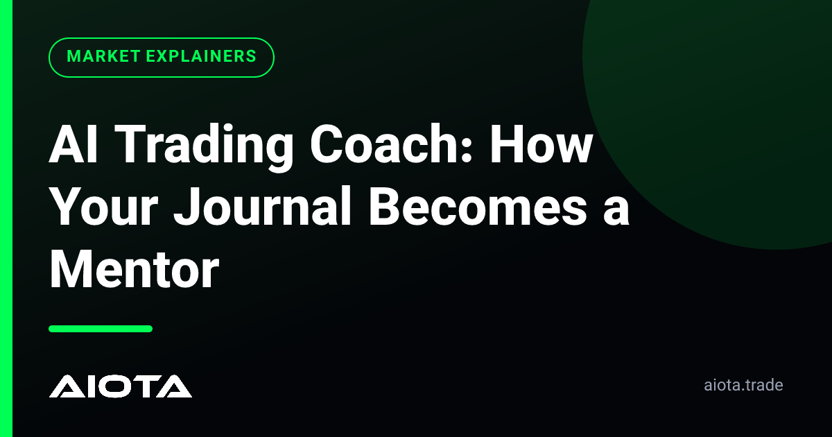AI Trading Coach: How Your Journal Becomes a Personal Mentor