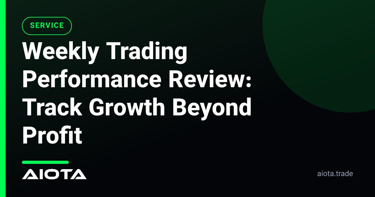 Weekly Performance Review and Coach Message: Measure Progress Beyond Profit